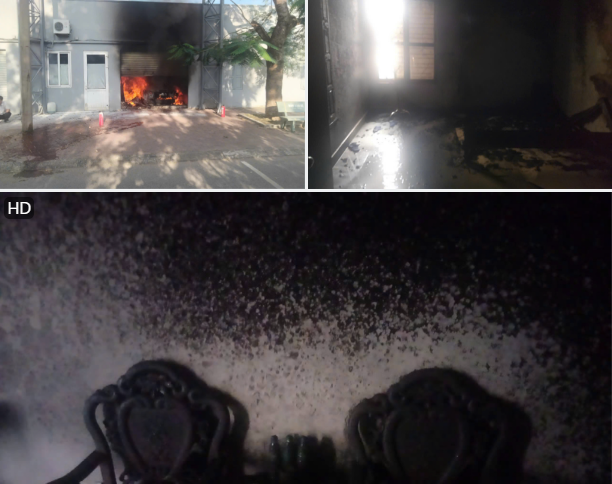 Thông tin về vụ cháy nhà nghỉ tại địa bàn phường Máy Chai (quận Ngô Quyền)